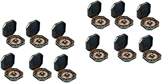 NOLITOY 24 Peças Bússola De Natal Tema Pirata Suprimentos Para Festa Brinquedo De Bússola Pirata De Plástico De Cosplay De Natal Brinquedo De Pirata De Pirata Infantil