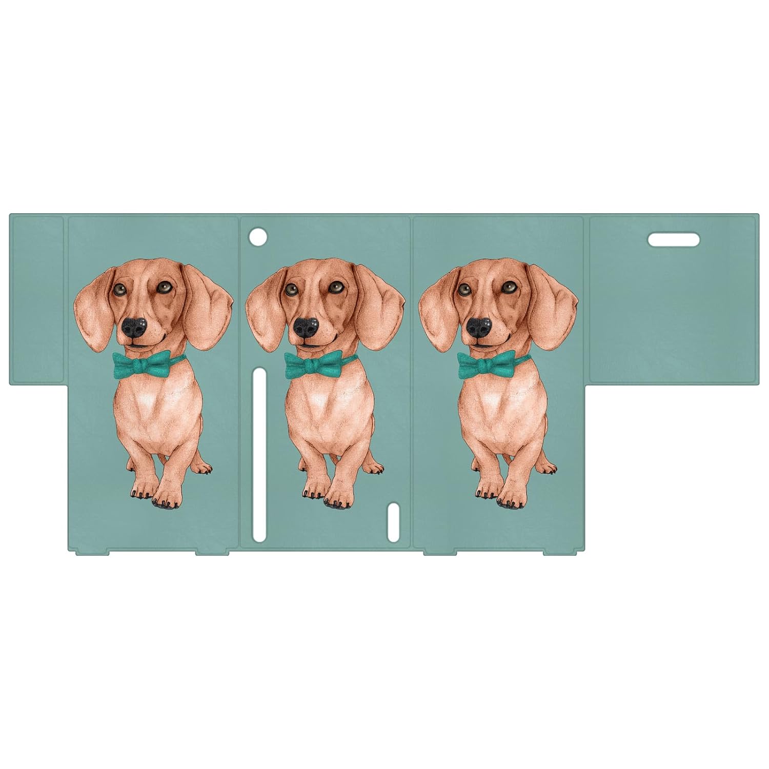 Head Case Designs Officially Licensed Barruf Dachshund, The Wiener Art Mix Game Console Wrap and Game Controller Skin Bundle Compatible With Xbox Series X