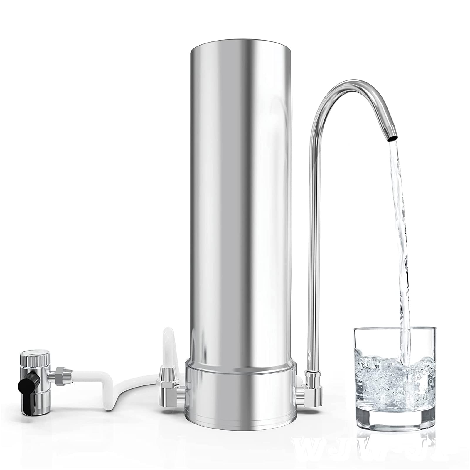 Amazon｜逆浸透膜浄水器 置き型浄水器 キッチンの蛇口と一体化 蛇口 