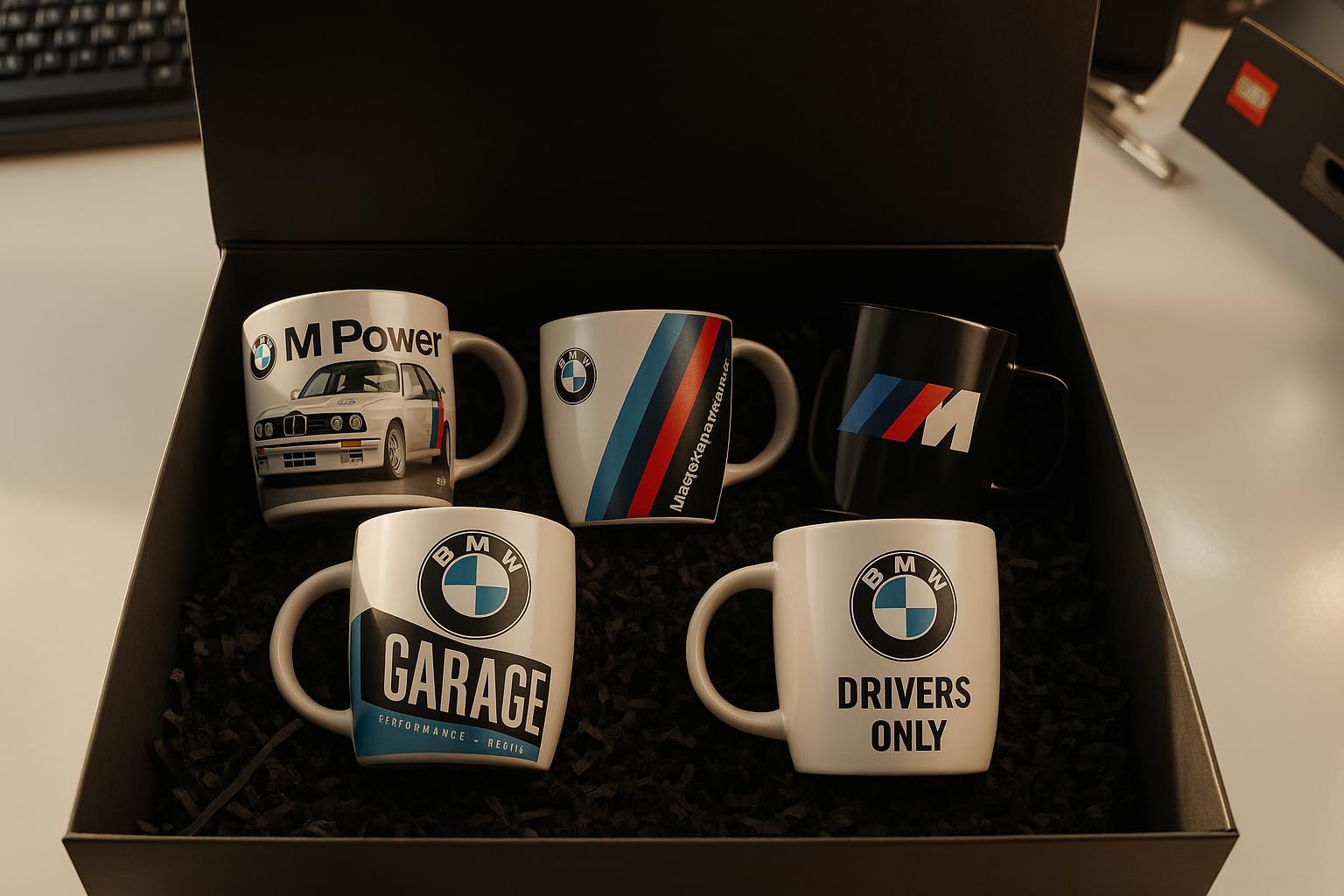 BMW Paquete De Regalo De 5 Coches A Escala 1:64 – Modelos De Fundición Con Licencia Oficial – Suspensión Y Puertas Abribles – Coleccionable De Majorette