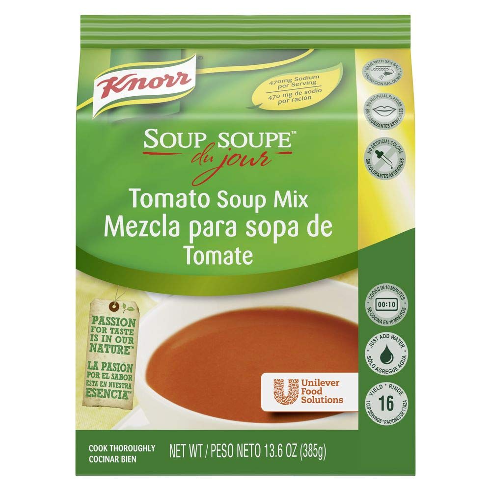 Knorr Professional Soup du Jour Tomato Soup Mix Vegetarian, 0g Trans Fat per