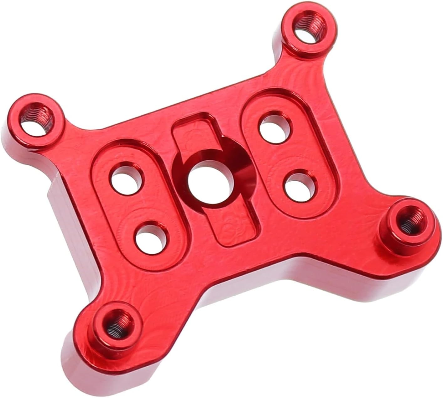RC Automobiles Parts For Hyper Go 14303 14302 14301 CNC Metal Front Rear Shock Tower Shock Bracket Mount RC Car Aluminum Upgrade Replacements Parts(Red)