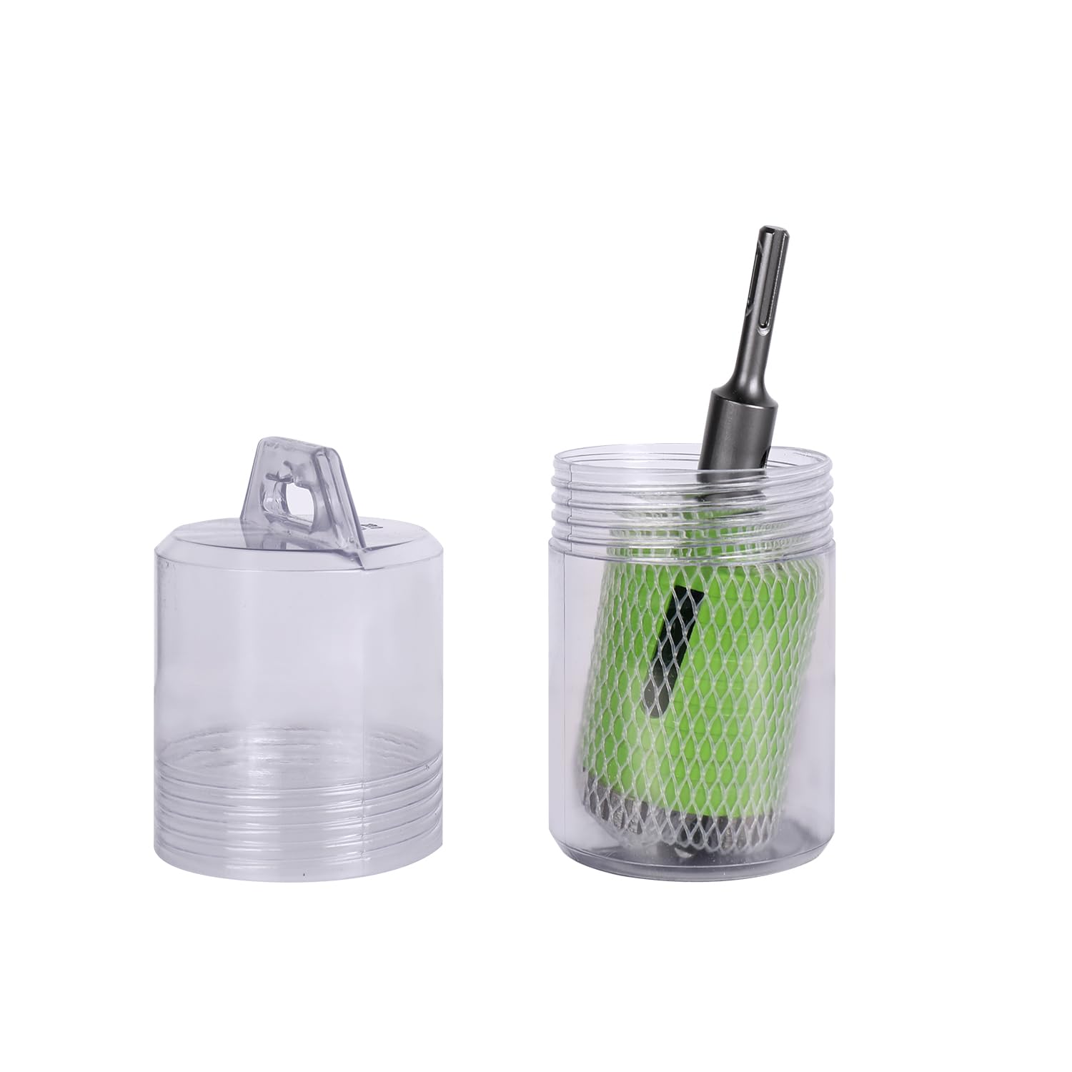 Diamant Bohrkrone Beton 68 mm, Dosenbohrer 68mm Mauerwerk mit Zentrierbohrer 8x120 mm, SDS-plus Adapter, Diamant Kernbohrer 68 für Stein Beton Ziegel Putz