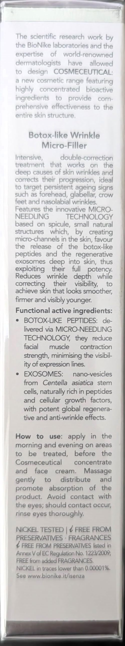 BioNike COSMECEUTICAL MICRO SHOT