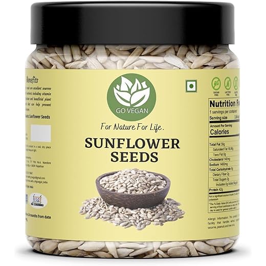 Go Vegan Sunflower Seeds 1kg