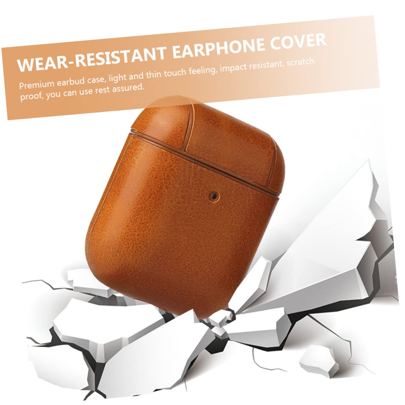 Hemobllo 5piezas Estuche Protector para Auriculares Inalámbricos Compatible Diseño Compacto y Delicado Resistente y Arañazos Acceso Fácil Al Puerto De Carga Textura
