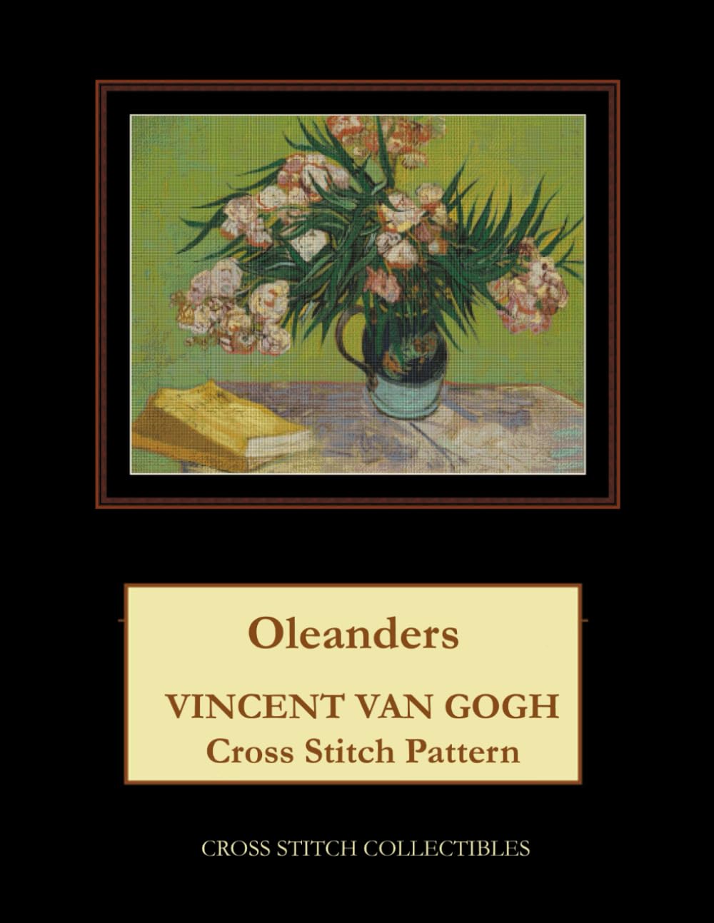 Oleanders: Vincent Van Gogh Cross Stitch Pattern