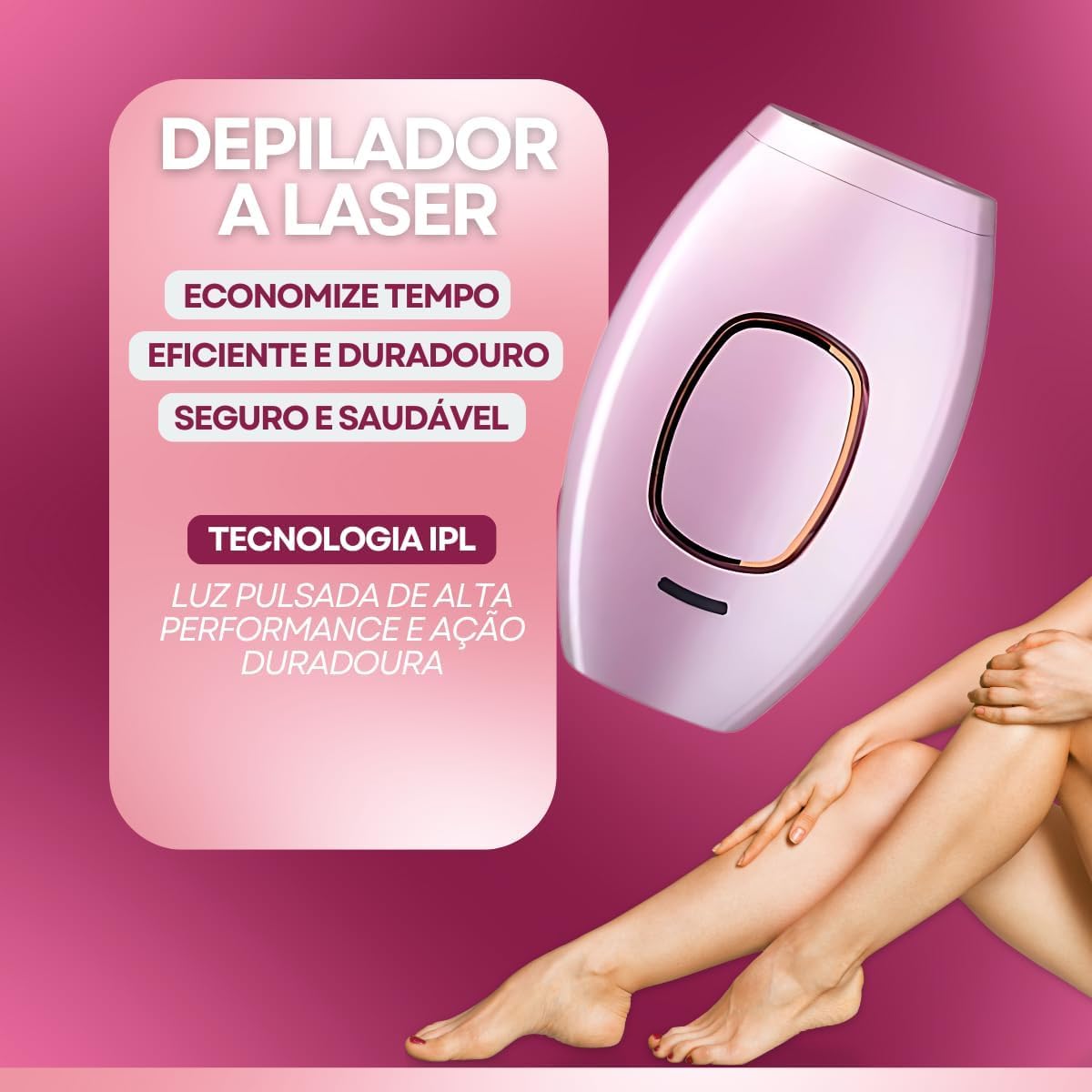 Depilador Laser Ipl 900 Mil Disparos Luz Pulsada em promoção! Veja a oferta e mais achadinhos de Depilação 3 Hoje é o melhor dia para comprar Depilador Laser Ipl 900 Mil Disparos Luz Pulsada com aquele preço maroto! Promoção! Aproveite a oferta! 3