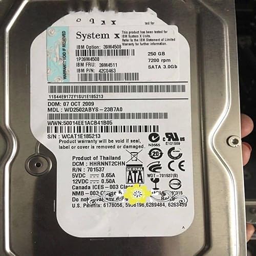 Per 3.5 32 MB Per Interno Per Server Per 39M4511 39M4508 42C0463 7200 RPM hdd 250 GB s-ata