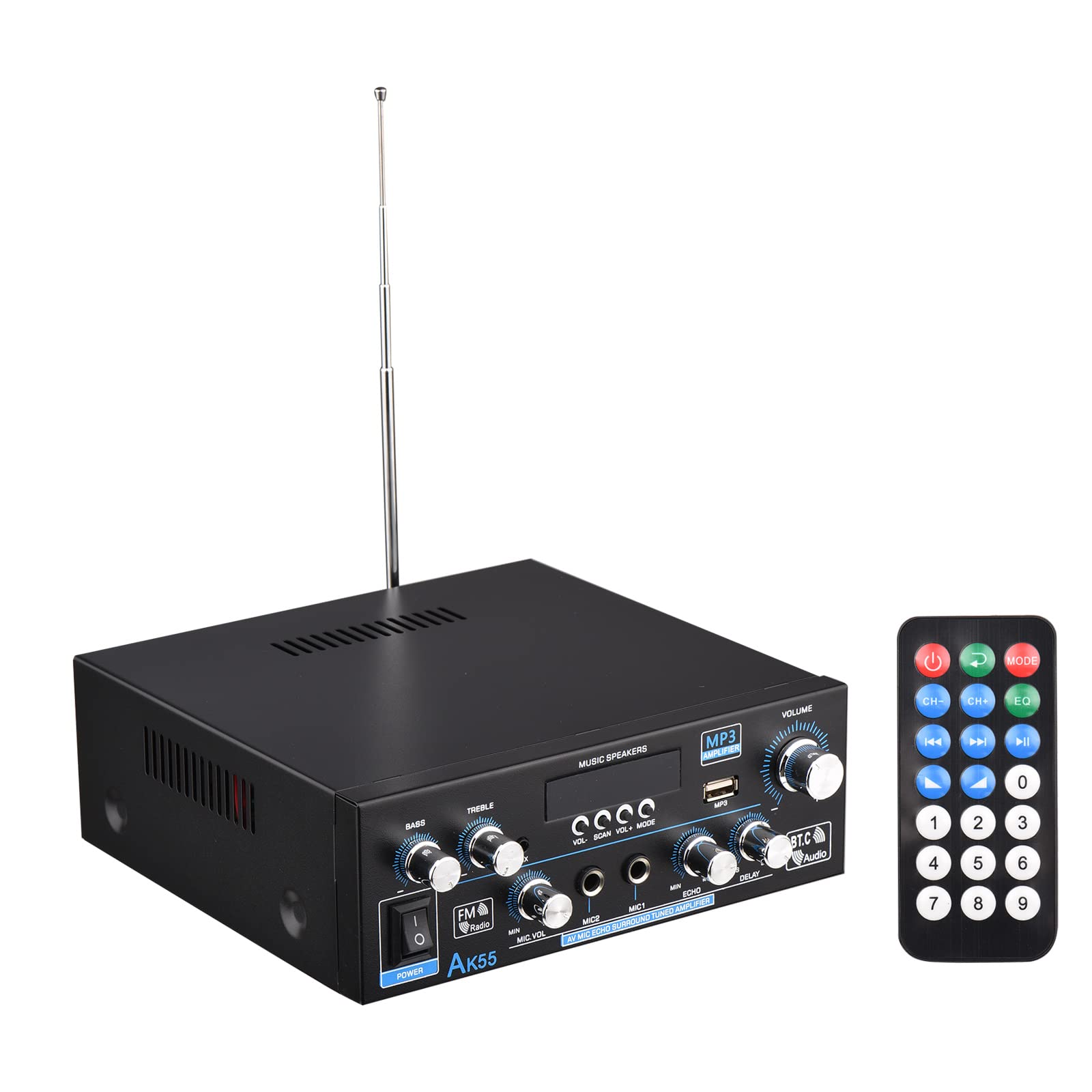 K07001　デジタルパワーアンプ オーディオアンプ カラオケ AC INPUT K07001 デジタルパワーアンプ オーディオアンプ カラオケ AC