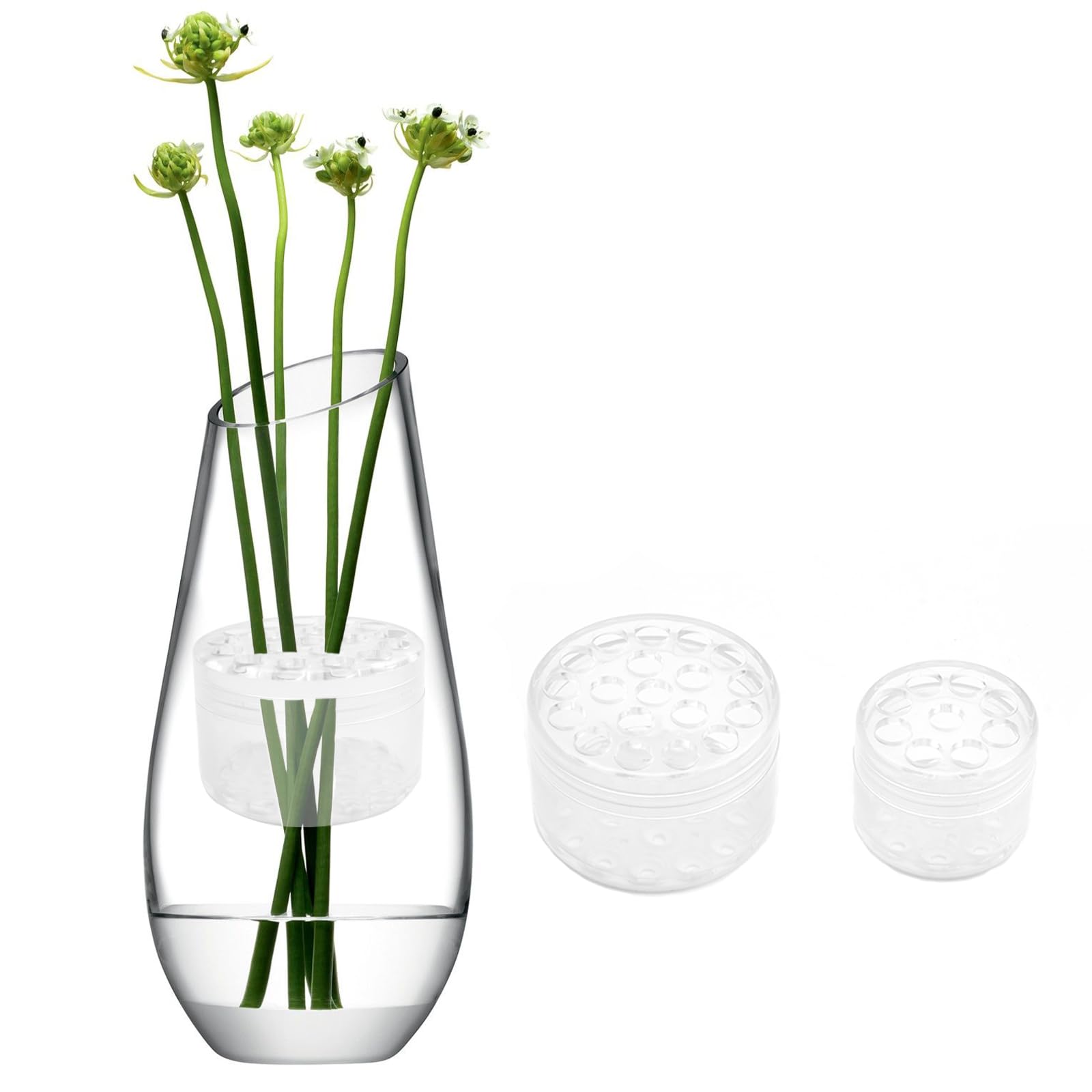 2 supporti a spirale per steli Ikebana, per bouquet fai da te