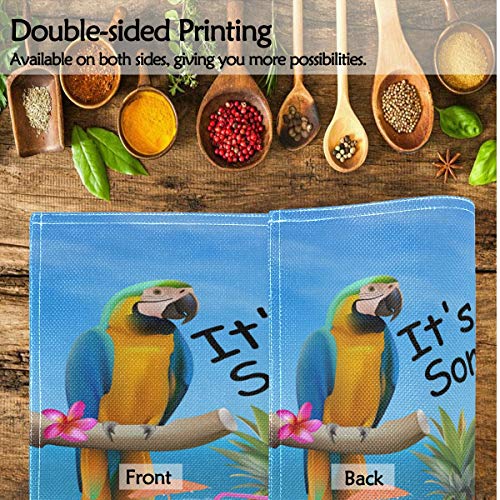 Oarencol G49369101P397C432S814 Summer Parrot Pineapple Placemat Table Mats Set Of 6 thumb #3