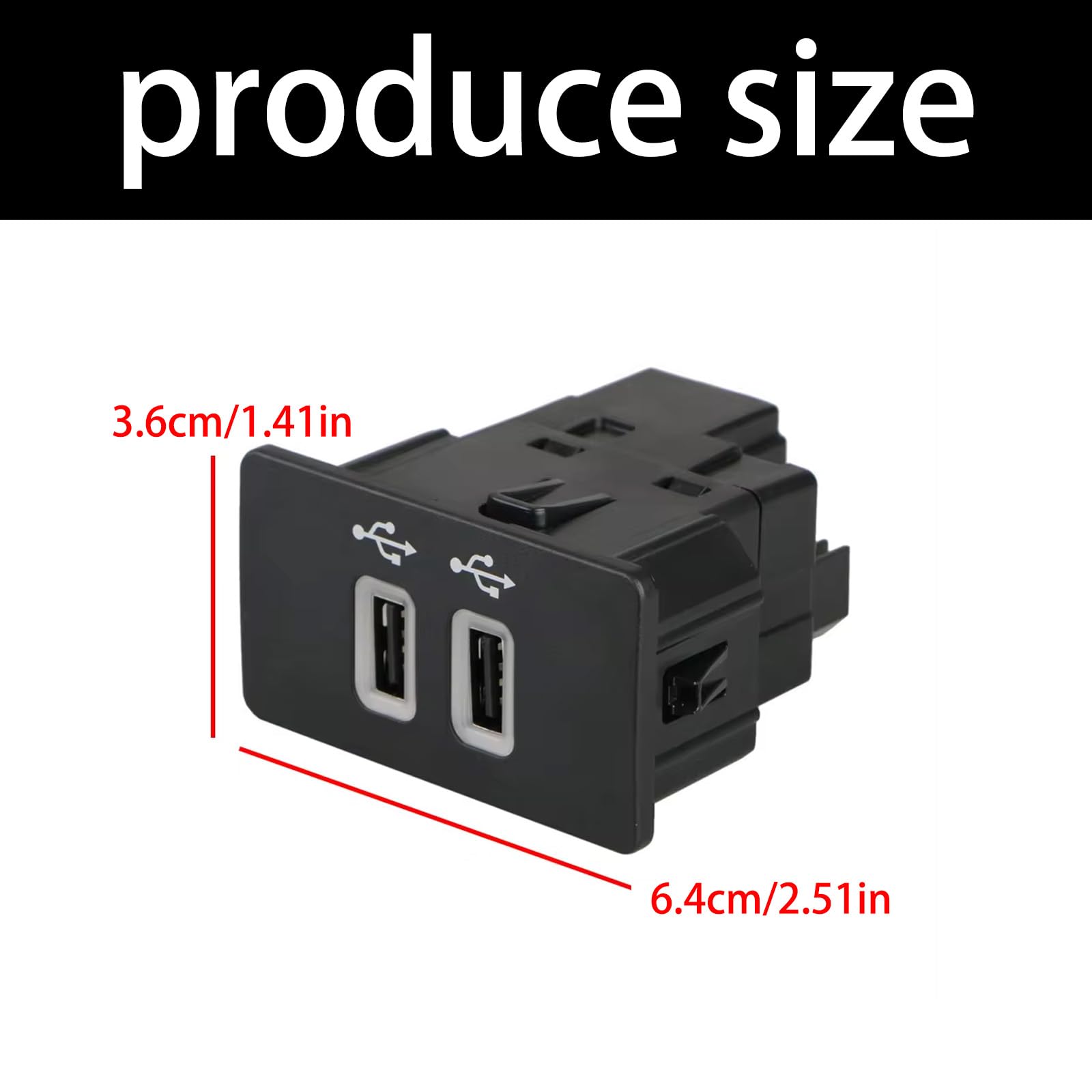 Akcesoria samochodowe Moduł interfejsów USB HC3Z-19A387-E HC3Z-19A387-B Łatwa instalacja Moduł interfejsów USB