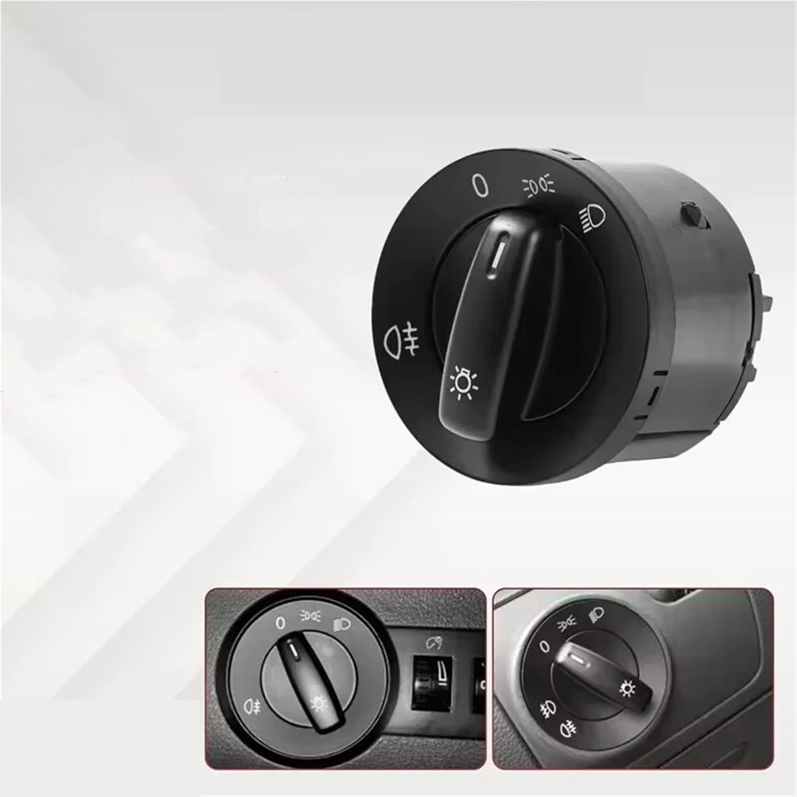 Faros Upgrade Compatible Con Passat Para Variant Para 3C5 2007 2008 2009 2010 Interruptor De Control De Faros Perilla De Luz Antiniebla