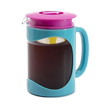 Primula Burke Throwback Deluxe Cold Brew Iced Coffee Maker, Comfort Grip Handle, Durable Glass Carafe, Re