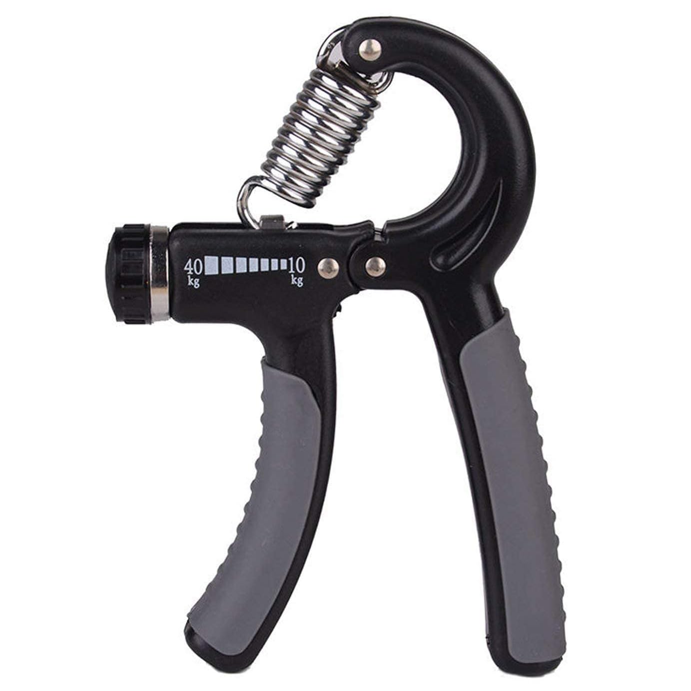 STAABLE Premium 10 kg to 40 kg Adjustable Hand Grip Strengthener and Finger Exerciser for Men Women Unisex (Grey)-image-45