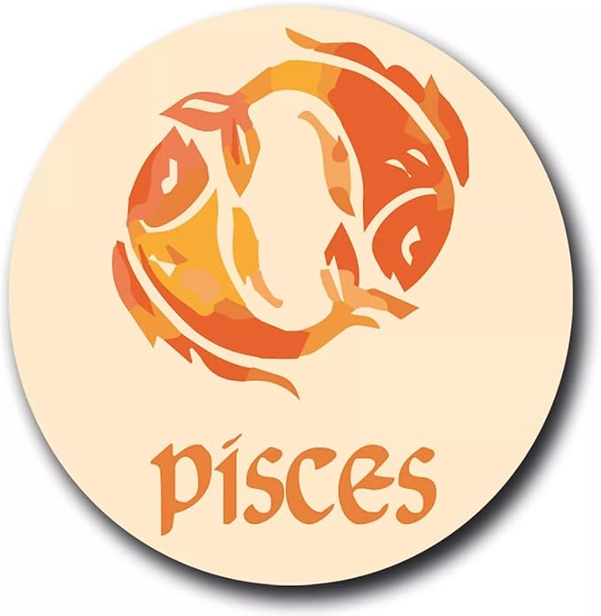 Bumper Magnet Pisces Zodiac Sign 5