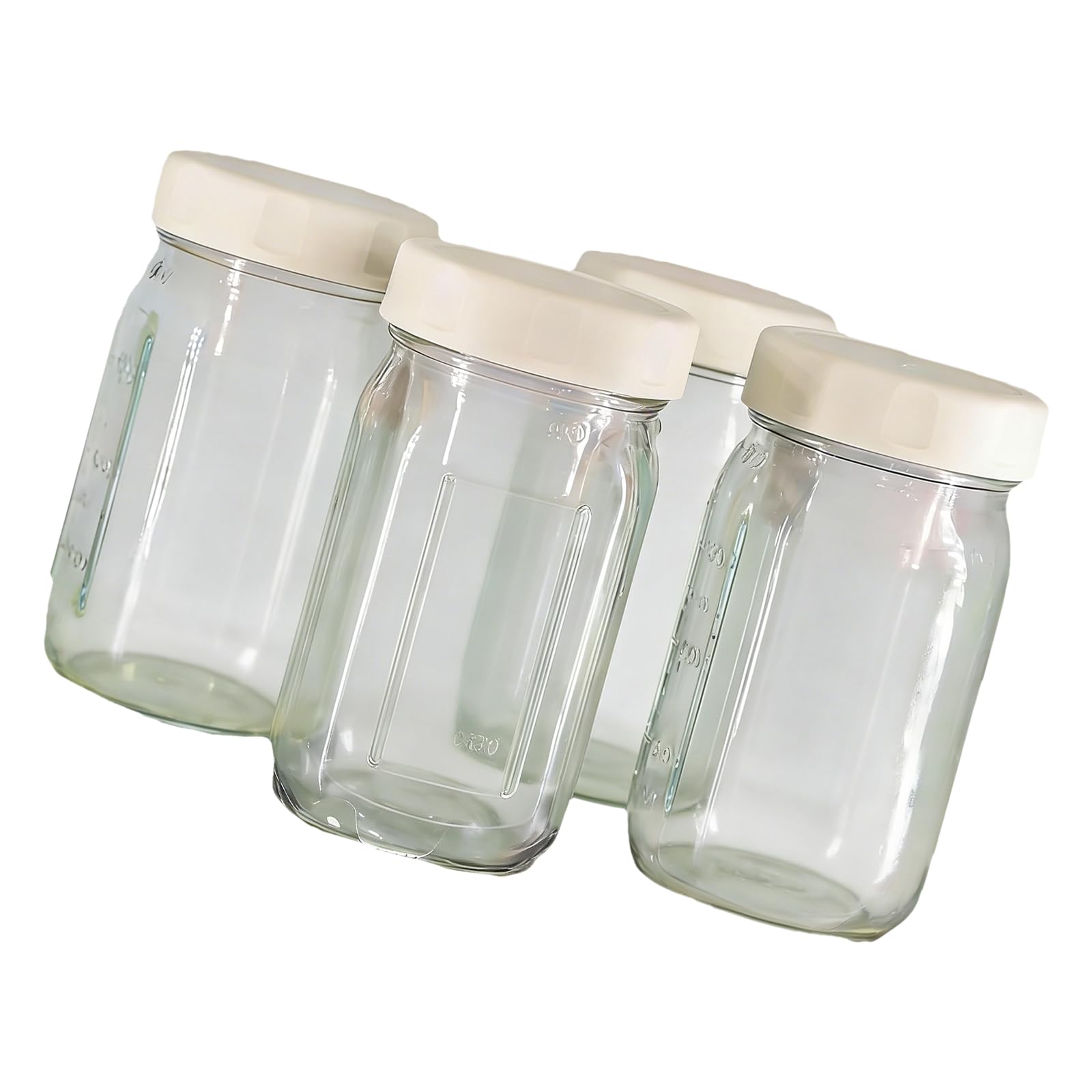 APGLSXY User Friendly Glass Salad Container Salad CanisteR for Health Minded Consumers Kitchen Organization and Glass Jar