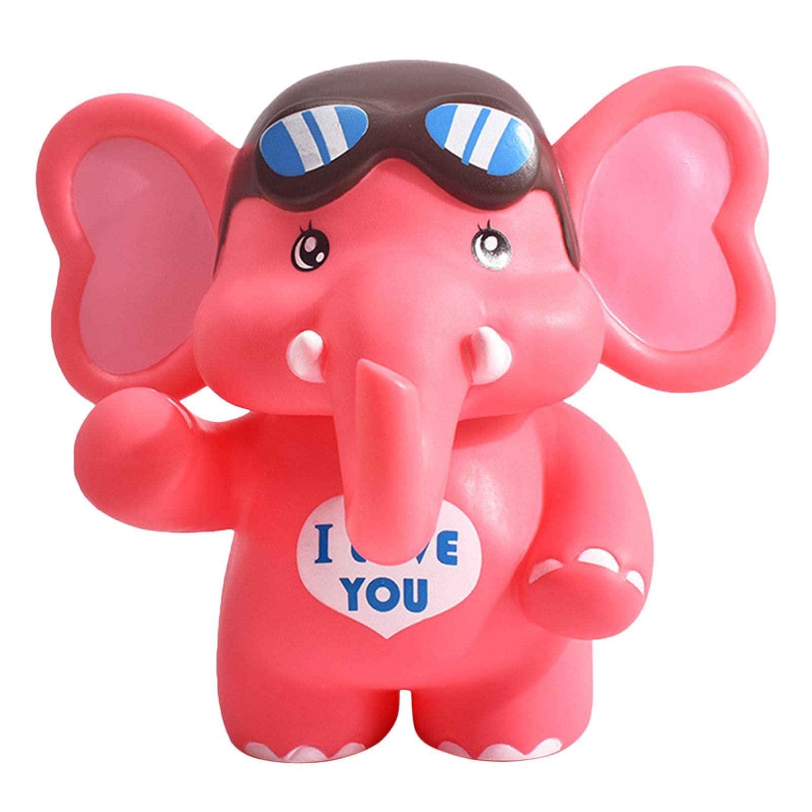 EDZARD Spaarpot olifant, hoogte 11 cm, zilver, voor kinderen, jongens en meisjes, doopgeschenk, geldcadeau voor kinderen (geen kinderspeelgoed