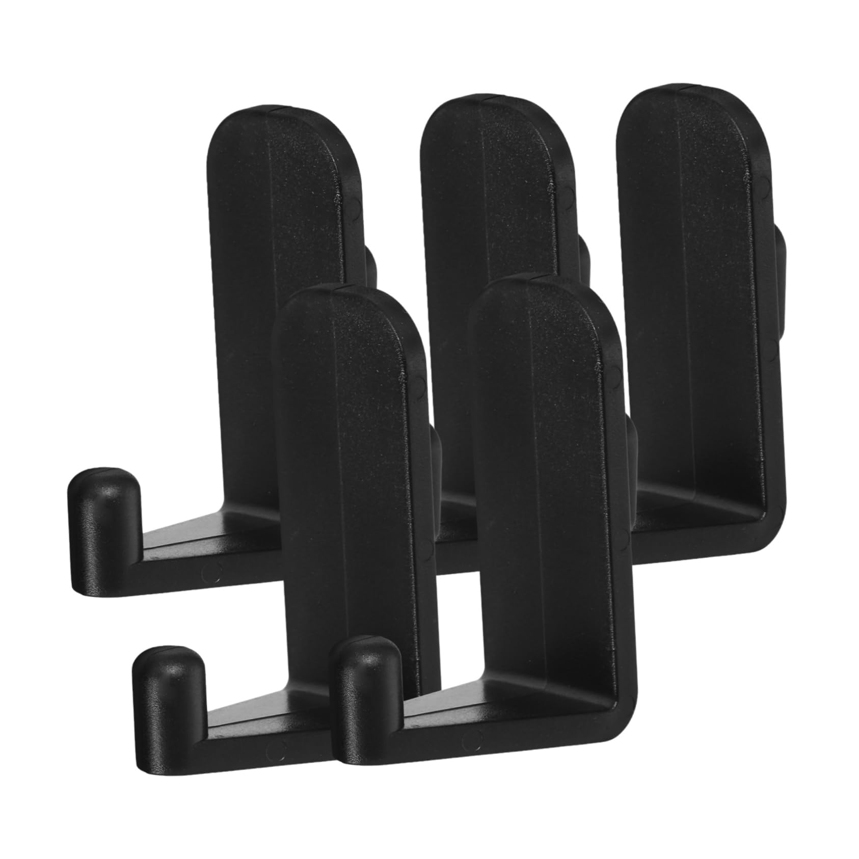 KONTONTY 5pcs Heavy Duty Wall Hooks Single Hole Hooks for Pegboard Kitchen Cabinets Gaming Setup Desk Accessories Versatile Design for Tidy Organizati