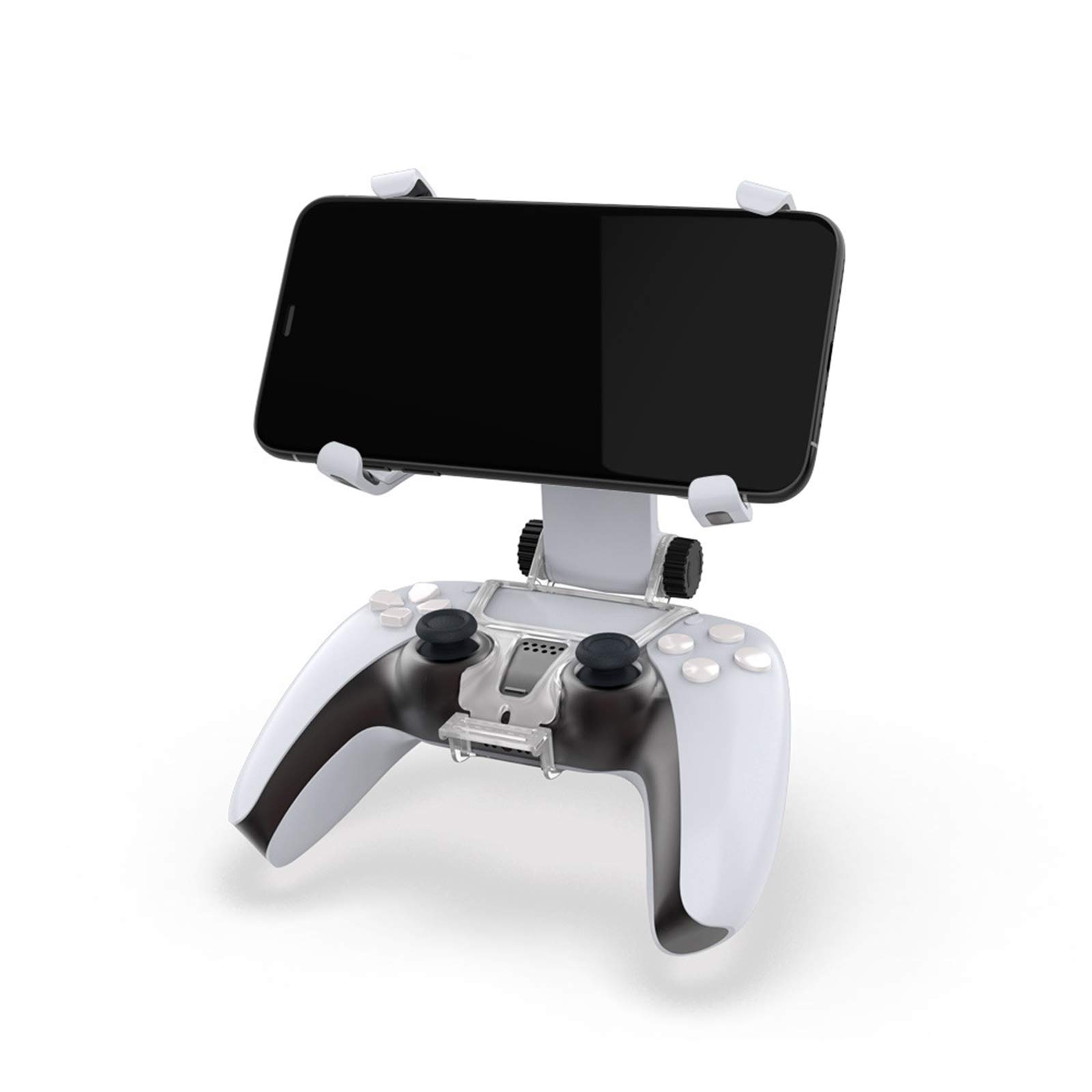 Queen.Y Support de Téléphone pour Manette PS5 avec Pince Réglable