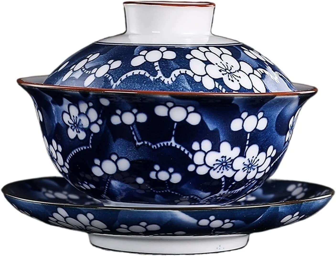 Gaiwan céramique fait main bol couvert et tasse service à thé Kung Fu porcelaine vintage