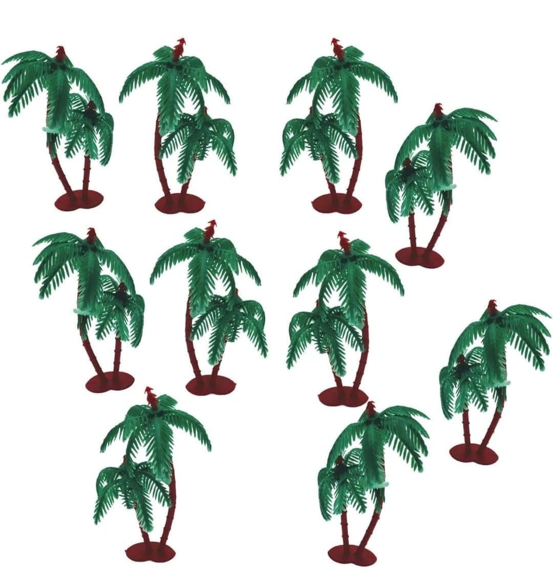 (10 Pcs Tree Artificial Mini Coconut Tree for Project Making Art and Craft Green Tree use Project Work (10 Pieces, 3inch)(AXY7)-image-33
