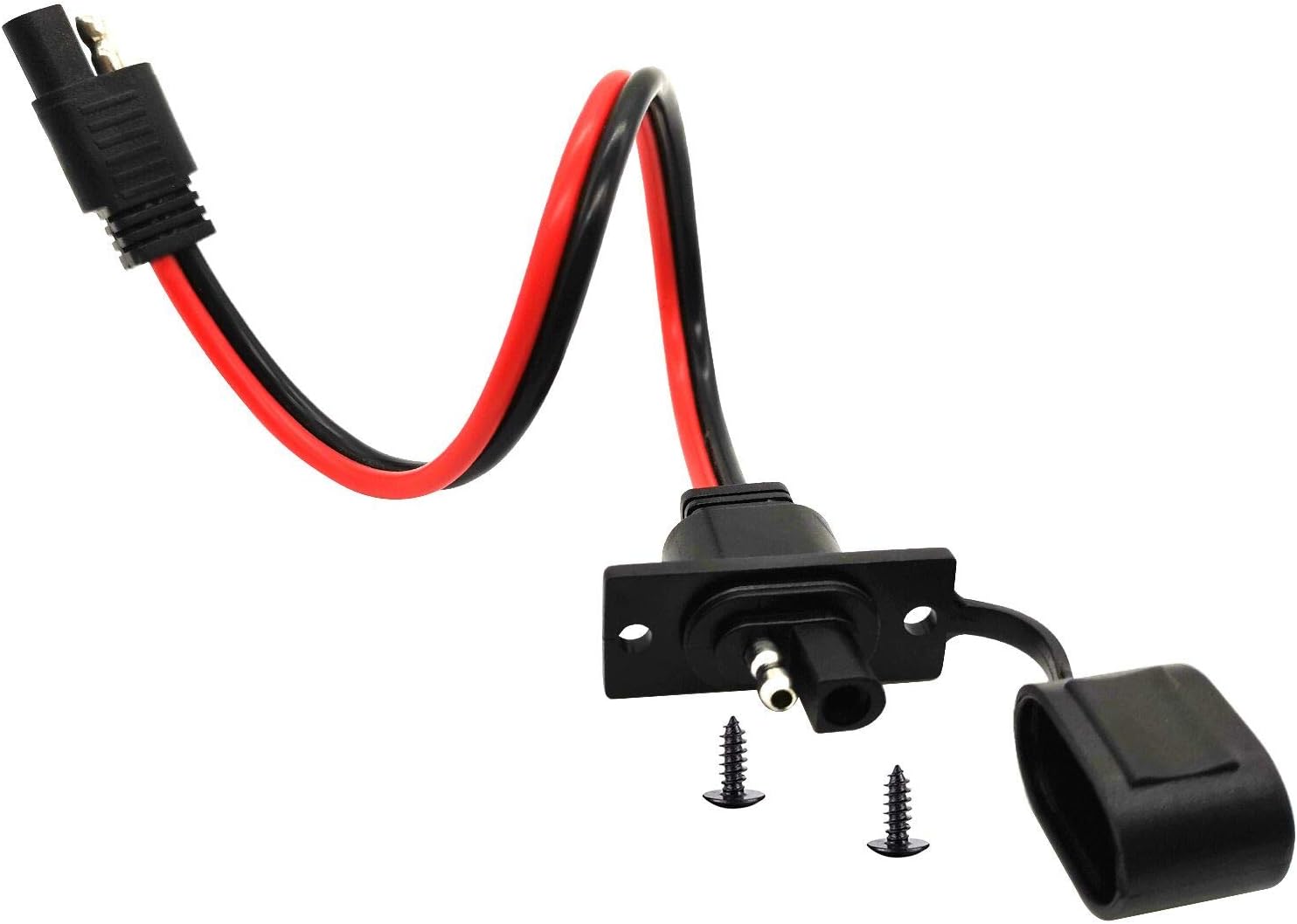 Apoi SAE Solar Power Socket Sidewall Port,Weatherproof SAE Quick