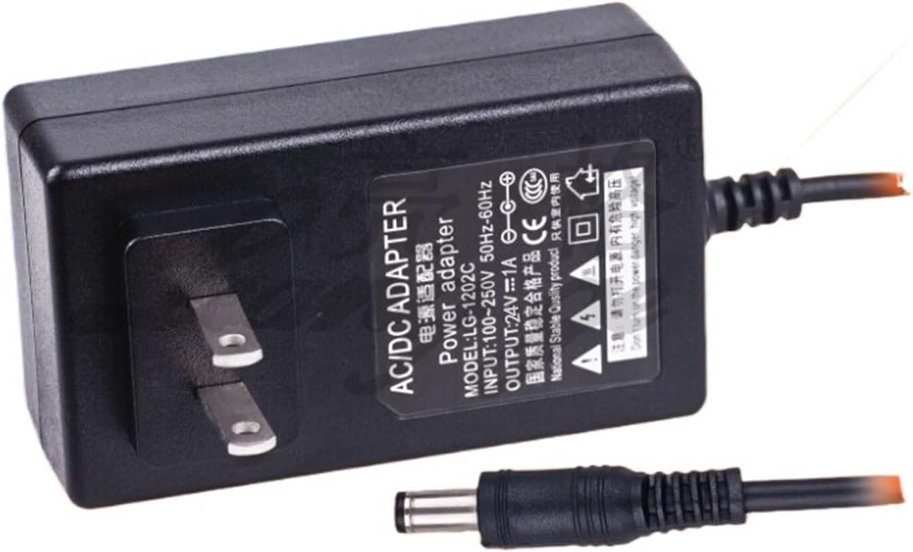 24V 1A Massage Shoulder Strap Slimming Belt Sweeping Robot Charger DC Regulated Power Supply 24W