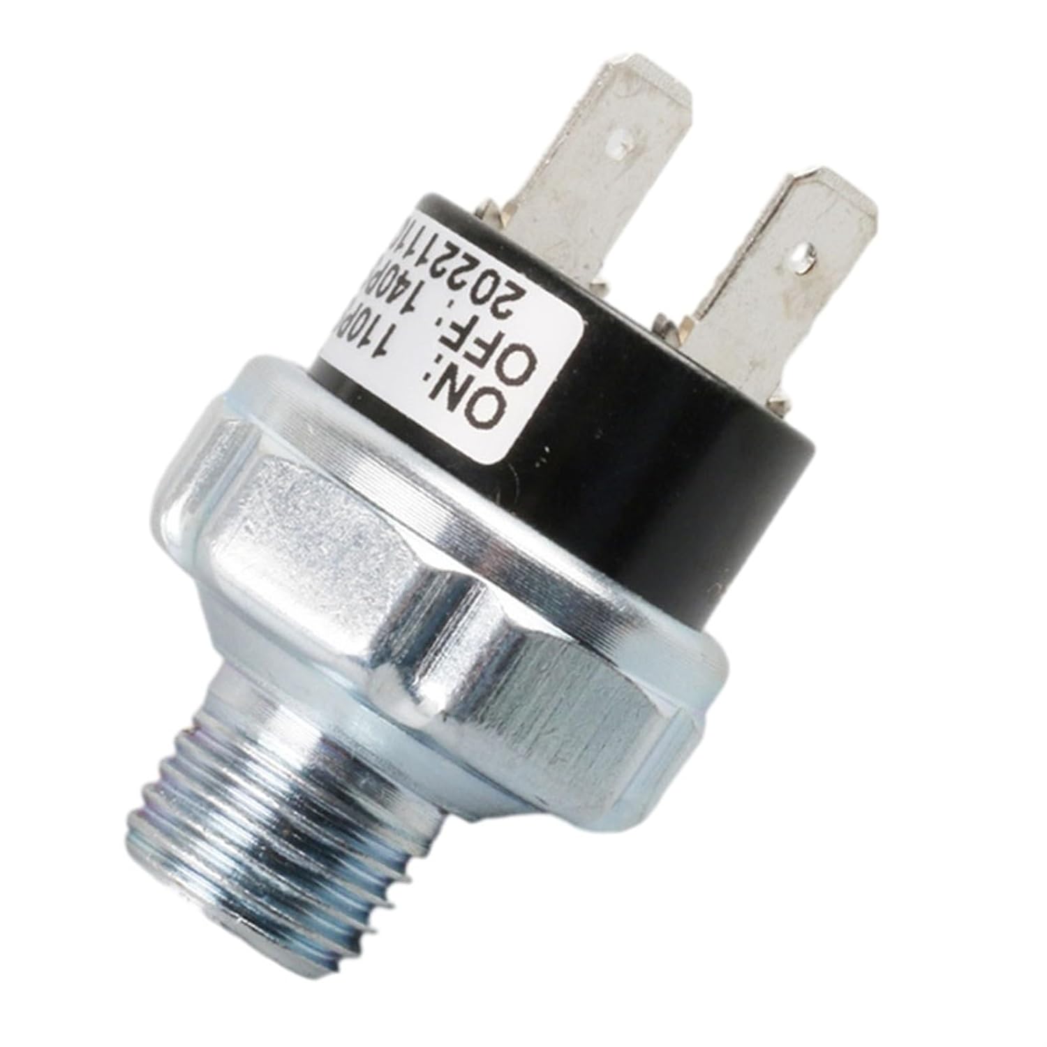 70-100/90-120PSI Air Compressor Pressure Switch 1/4"" NPT 12V/24V for Train Horn for 12V/24V DC Compressors Electrical Equipment(Size:70-100PSI)