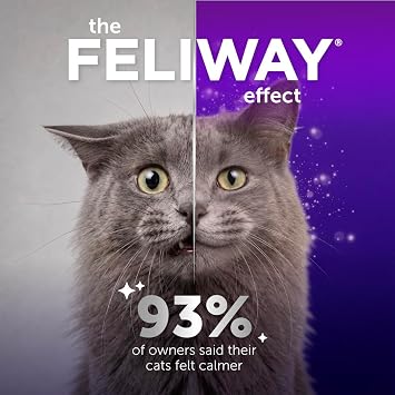 FELIWAY Optimum Cat Calming Plug-In Pheromone Diffuser Starter Kit
