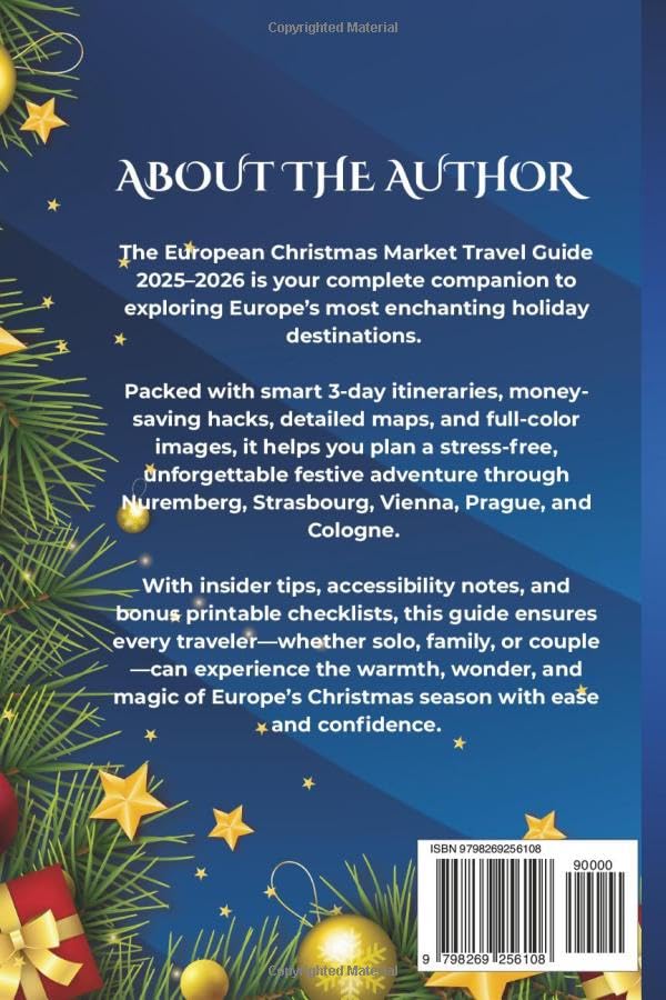 European Christmas Market Travel Guide 2025-2026: Experience Enchanting Winter Markets, Insider Itineraries, Budget Tips, and Full-color Images to Enjoy Europe’s Most Magical Christmas Season - Image 2