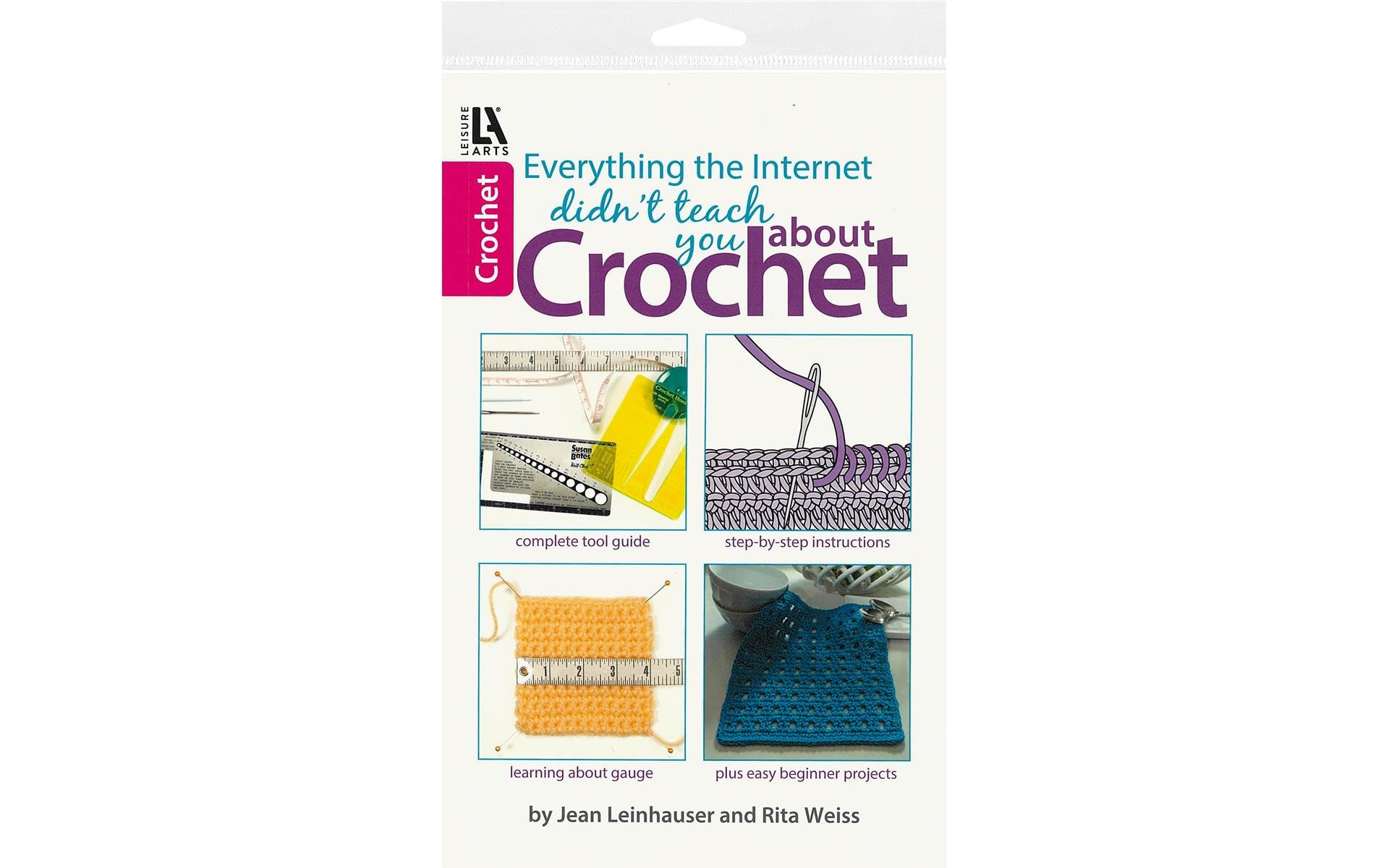 Leisure Arts Crochet Reference Book Collection 2pc