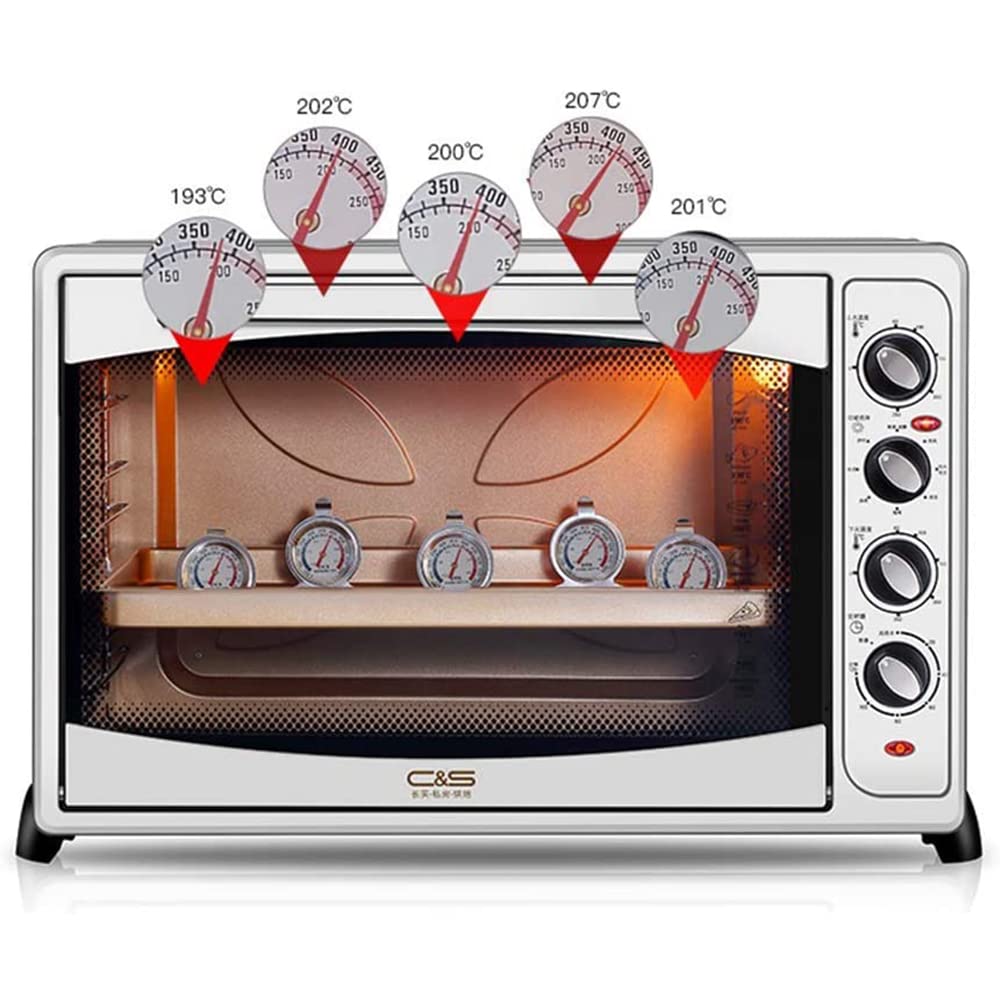 100L large capacity domestic oven, 8 bottom tube multiple heating, fermentation function, 120 minutes timing function, professional kitchen oven