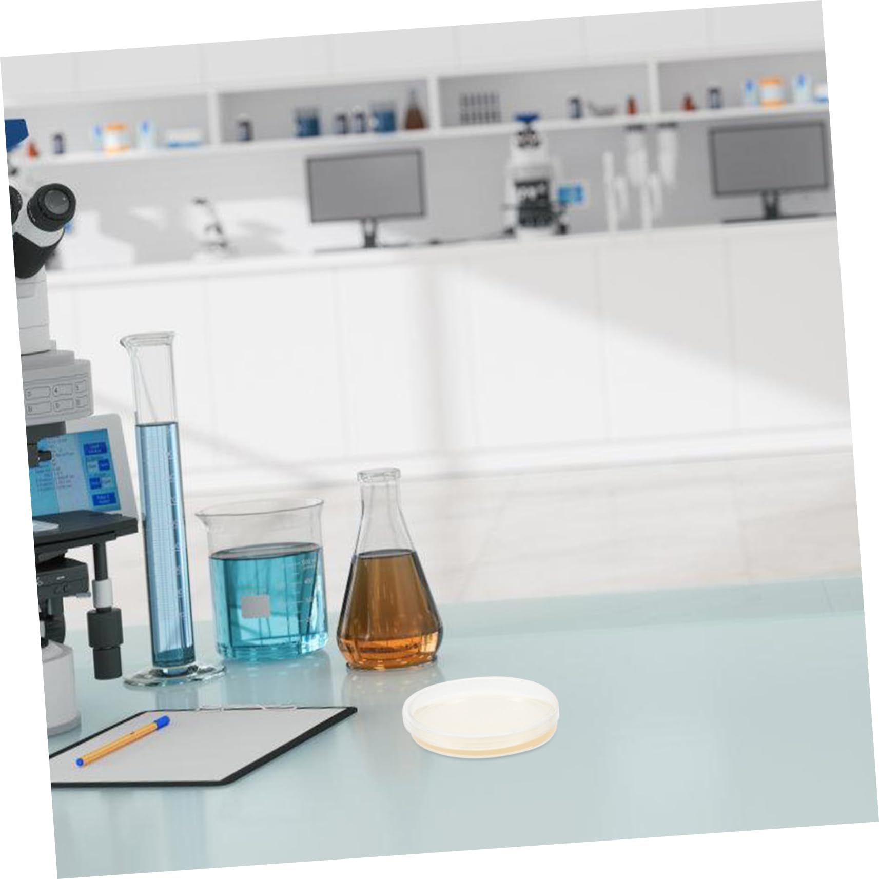 BELLIFFY 10pcs Nutrient Agar Plate Agar Powder for Petri Dishes Vegan Gelatine Agar Plates for Mushroom Mikkit Prepoured Nutrient Agar Petri Dish Agar Charcoal Digger Cutlery and Plate