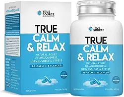 True Source True Calm E Relax - 90 Cápsulas -