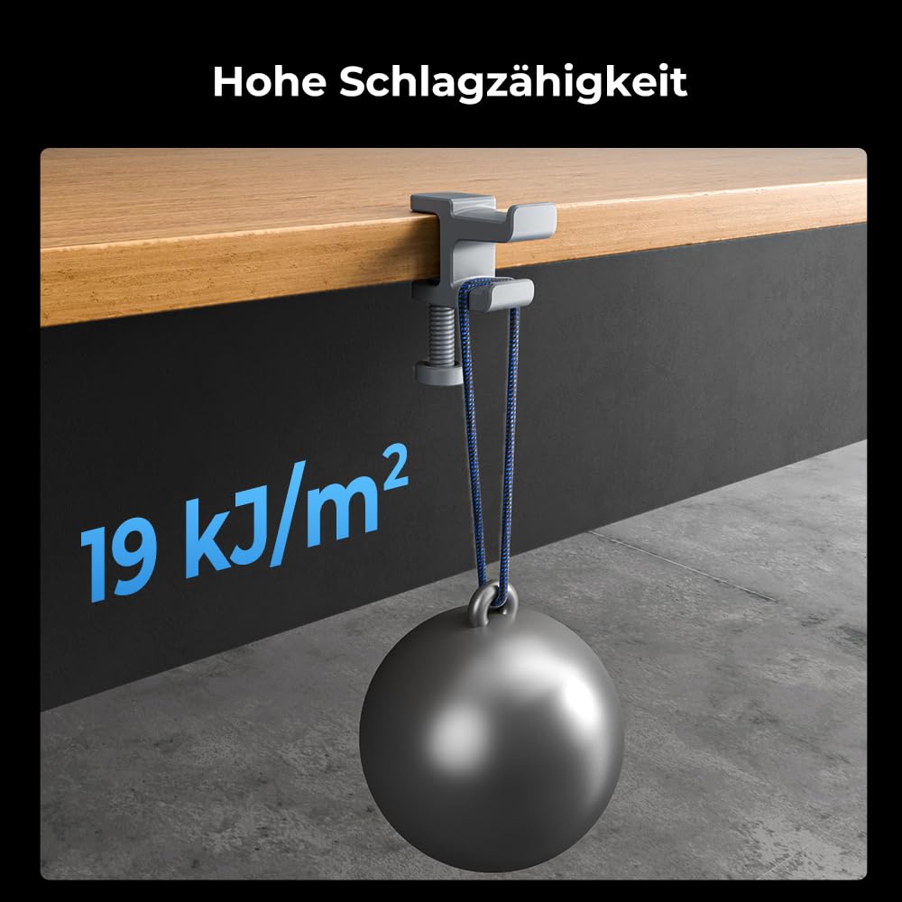 Creality Zestaw filamentu Hyper-ABS, 4 kg, filament do drukarki 3D, ABS, do szybkiego druku do 350 mm/s, wysoka odporność na uderzenia, bez tworzenia się nici lub zapychania (2 x czarny + 2 × szary)