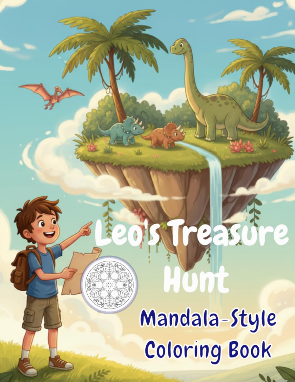 Leo's Treasure Hunt: Mandala-Style Coloring Book