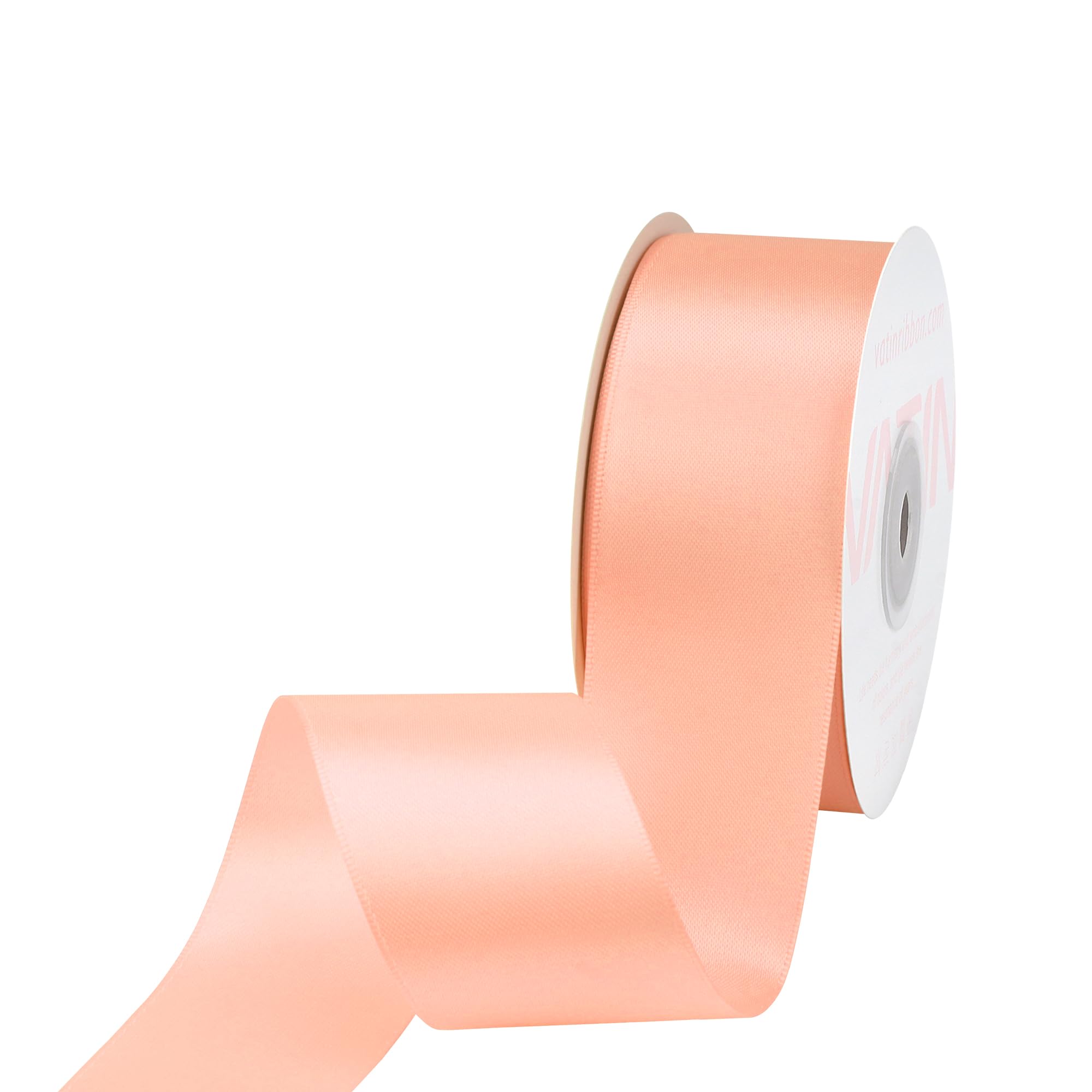 VATIN 100mm Wide Double Faced Polyester Deep Navy Blue Satin Ribbon- 4.5 Metre/Spool, Perfect for Chair Sash, Making Bow, Sewing and Wedding Bouquet — view 95