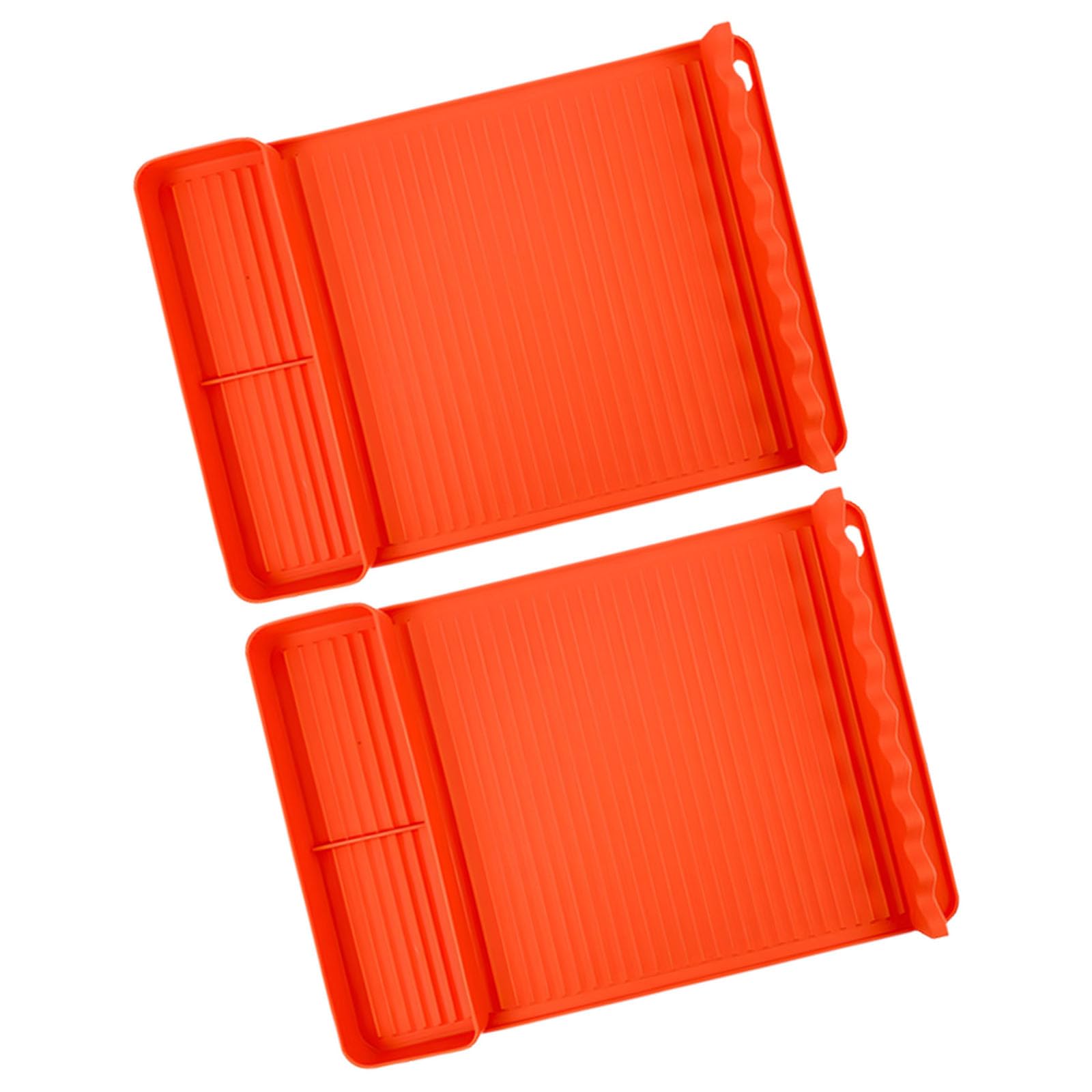 TFAOYS Food Safe Silicone Cooking Mat Featuring Raised Borders to Avoid Oil Spills and Mess Oil Draining Barbecue Mat