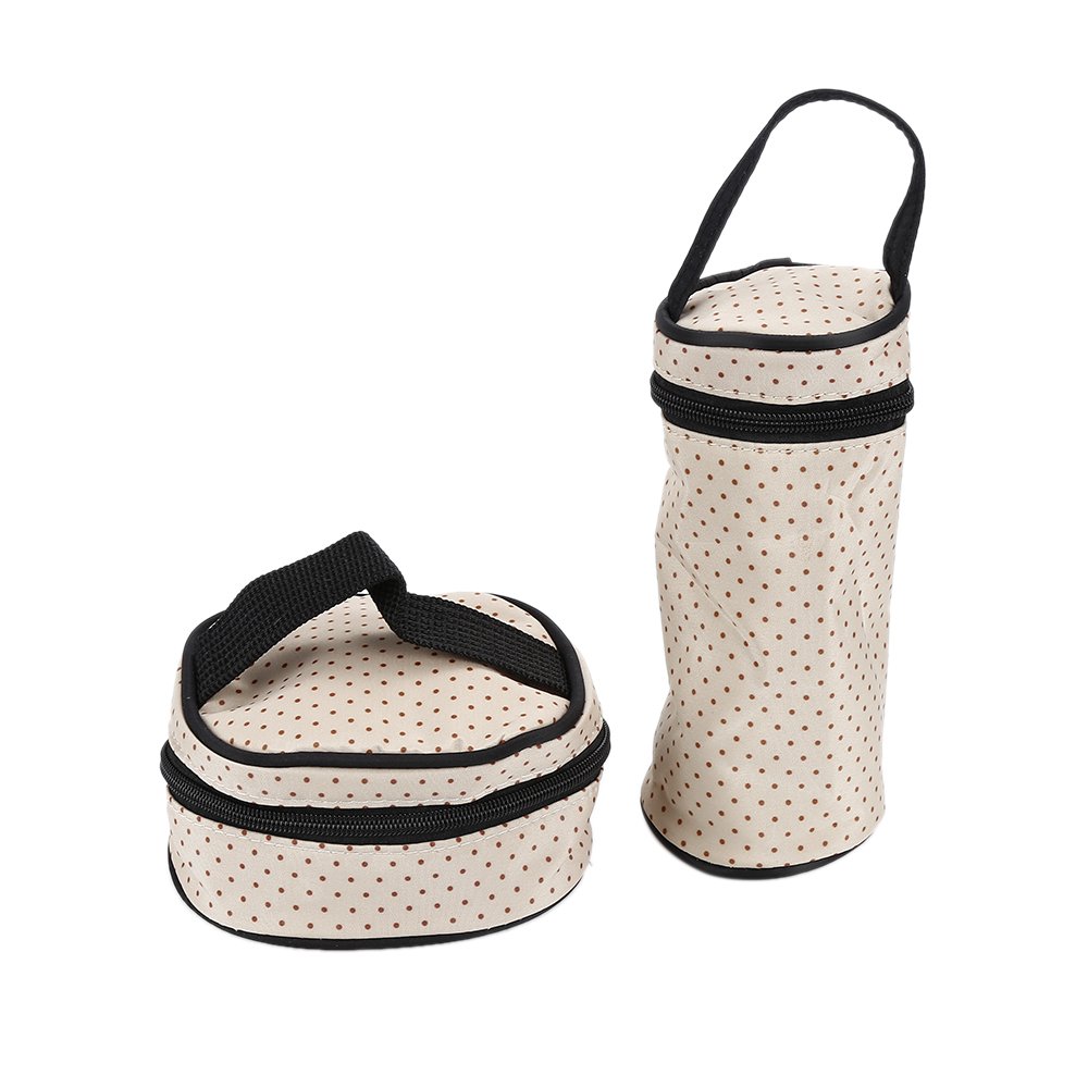 5pcs Sacs à Langer Multifonctionnels pour Bébé - Sacs de Voyage Enfant (Noir)