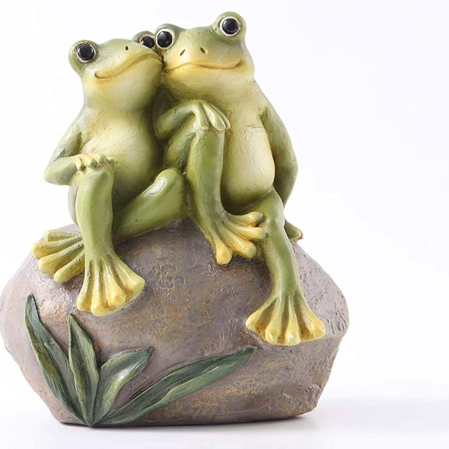 本木製のカエル夫婦、置き物 本木製のカエル夫婦、置き物 本木製のカエル夫婦、置き物