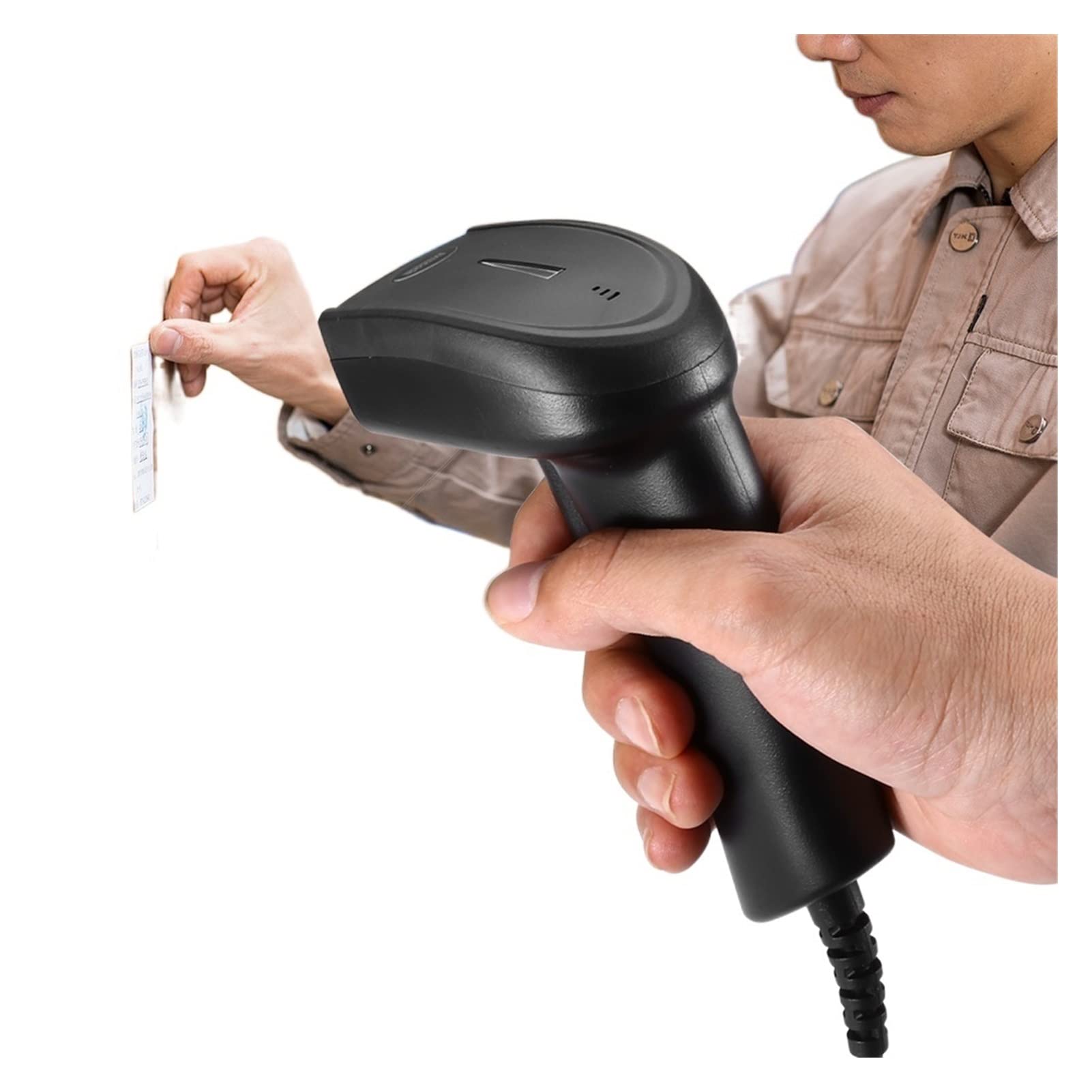 LNHHG QR Barcode Scanner Portable Wired 1D 2D USB Bar Code Reader For DataMatrix 2D Code Scanner