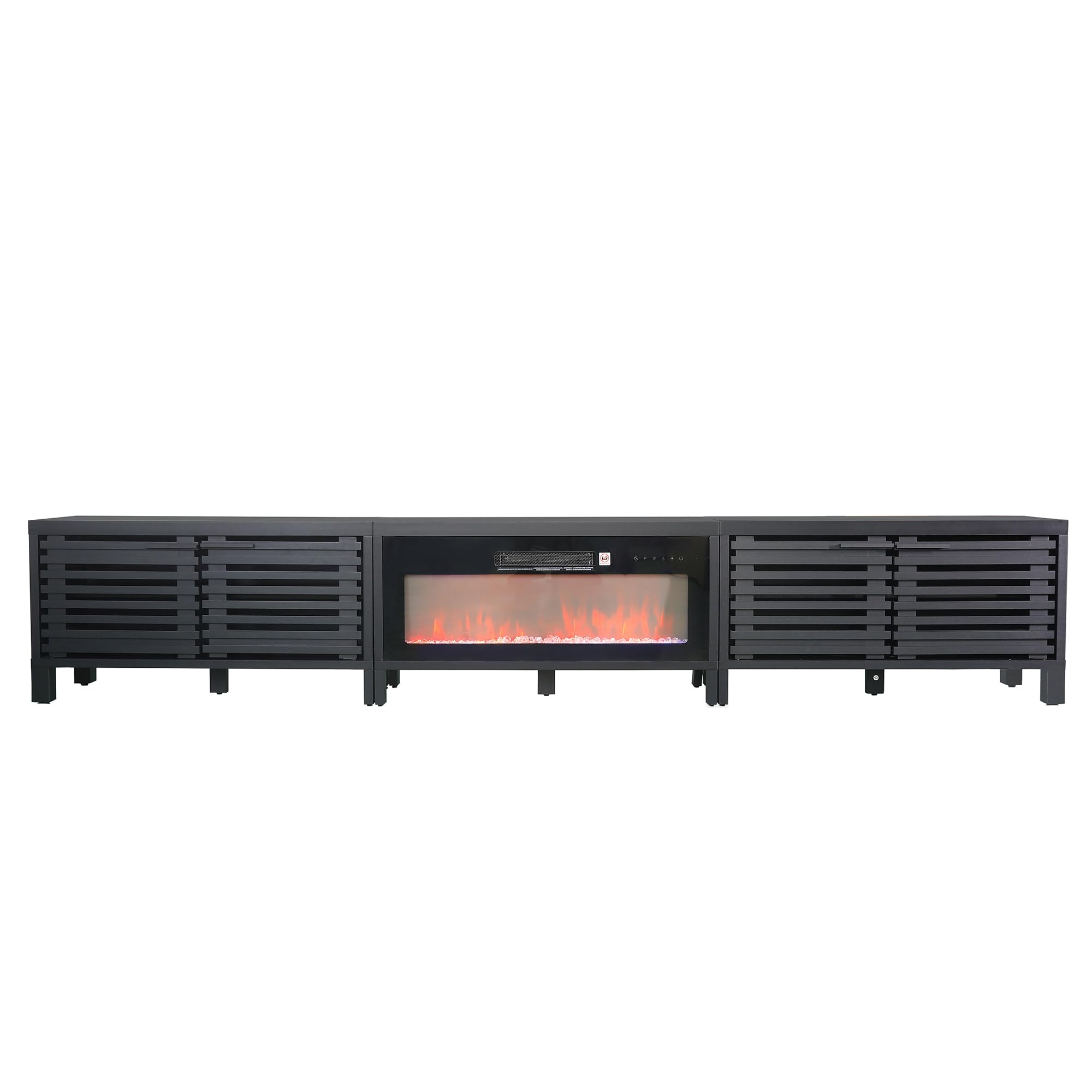 ELEVARAWOOD 115 Fireplace TV Stand