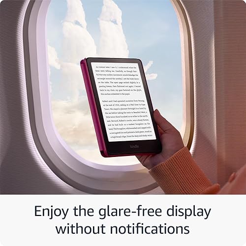 Amazon Kindle Paperwhite (newest gen) – Our fastest Kindle ever, with new glare-free display and weeks of battery life – 16GB – Without Ads - Black - 4