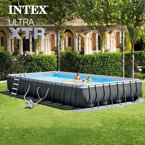 Image of INTEX Ultra XTR 32ft x 16ft x 52in Above Ground Swimming Pool Set w /Pump