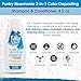 Punky Bluemania 3-in-1 Color Depositing Shampoo & Conditioner with Shea Butter and Pro Vitamin B that helps Nourish and Strengthen Hair, 8.5 oz