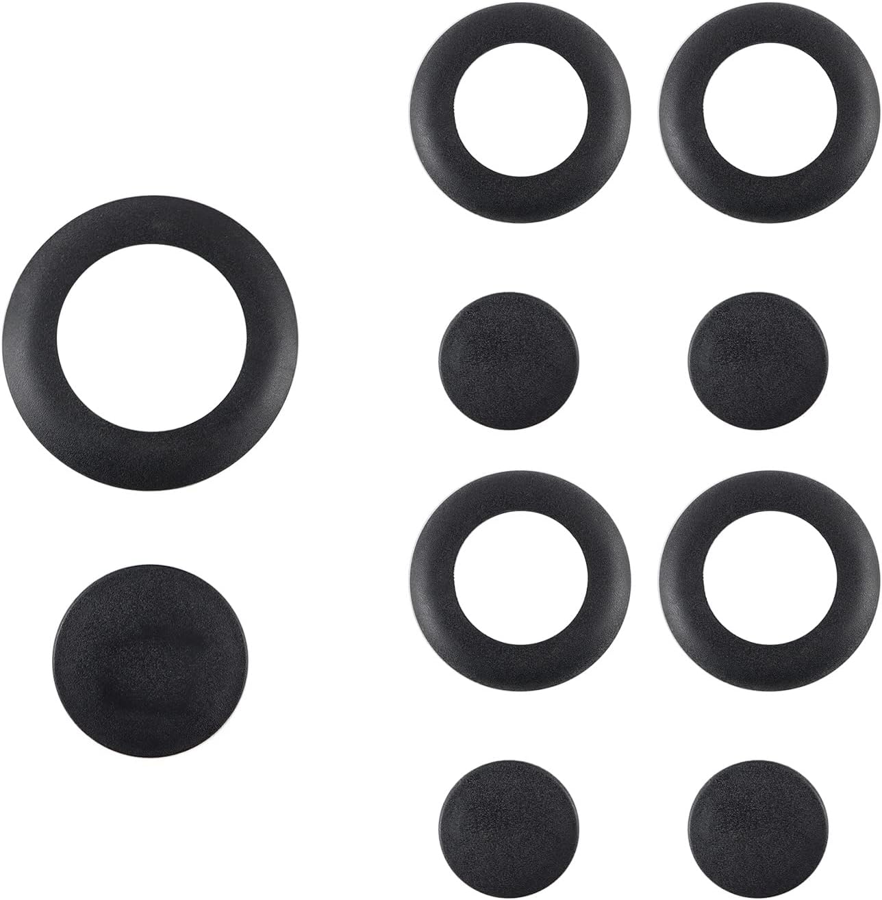 YHB 5TH Wheel Trailer Hitch Hardware Kit fit for 2011-2023 Ford Super Duty F-250, F-350, F-450 and F-550 Trucks - Fifth Wheel Hitch Puck Cover Plug Trim Ring Kit
