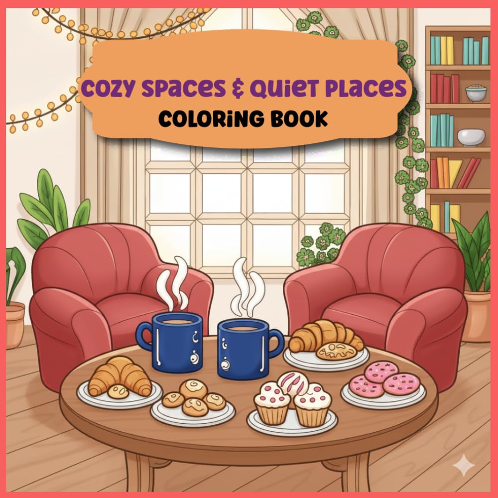 Cozy Spaces & Quiet Places: Relaxing Scenes for Stress Relief and Mindfulness