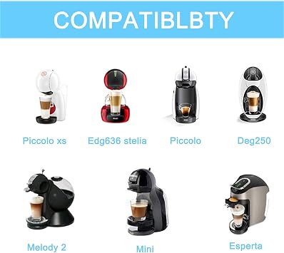Refillable Stainless Steel Coffee Filter Cup - Reusable Capsule for Dolce Gusto